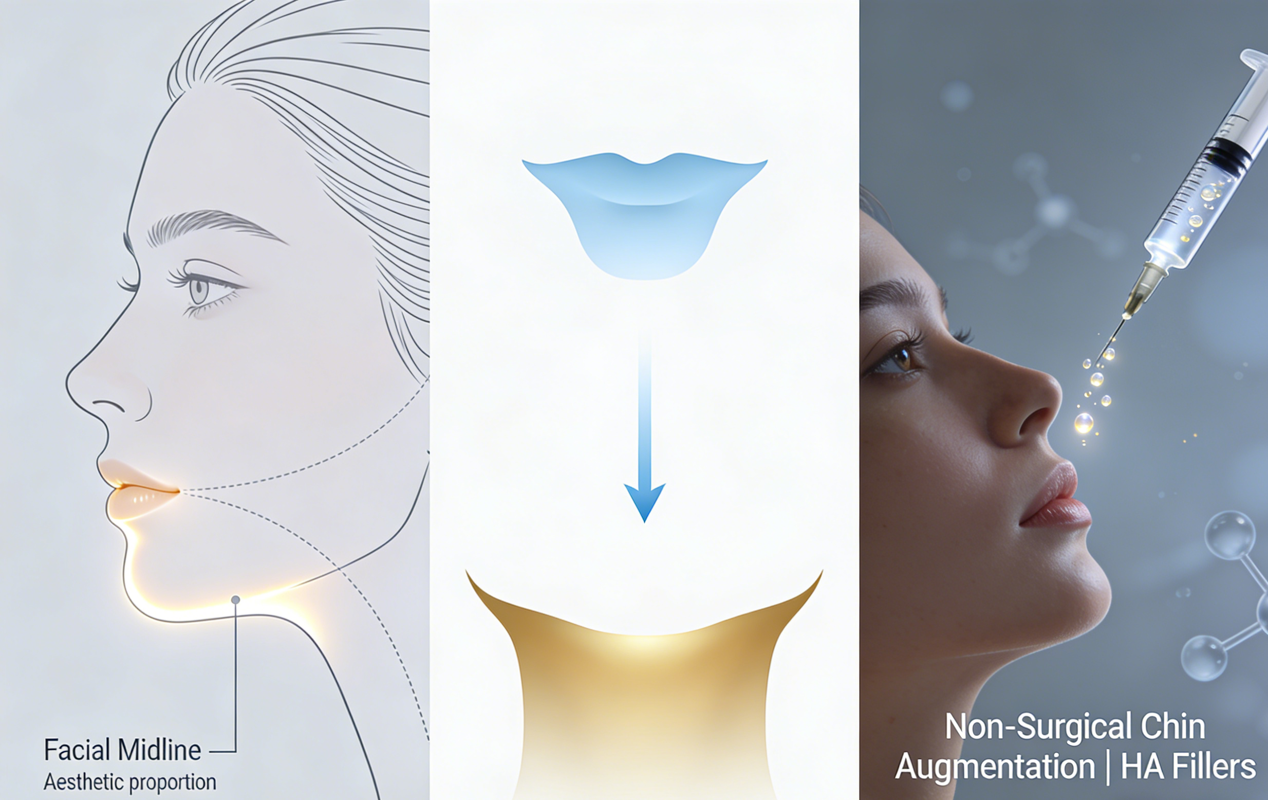 Chin augmentation HA filler aomaworld