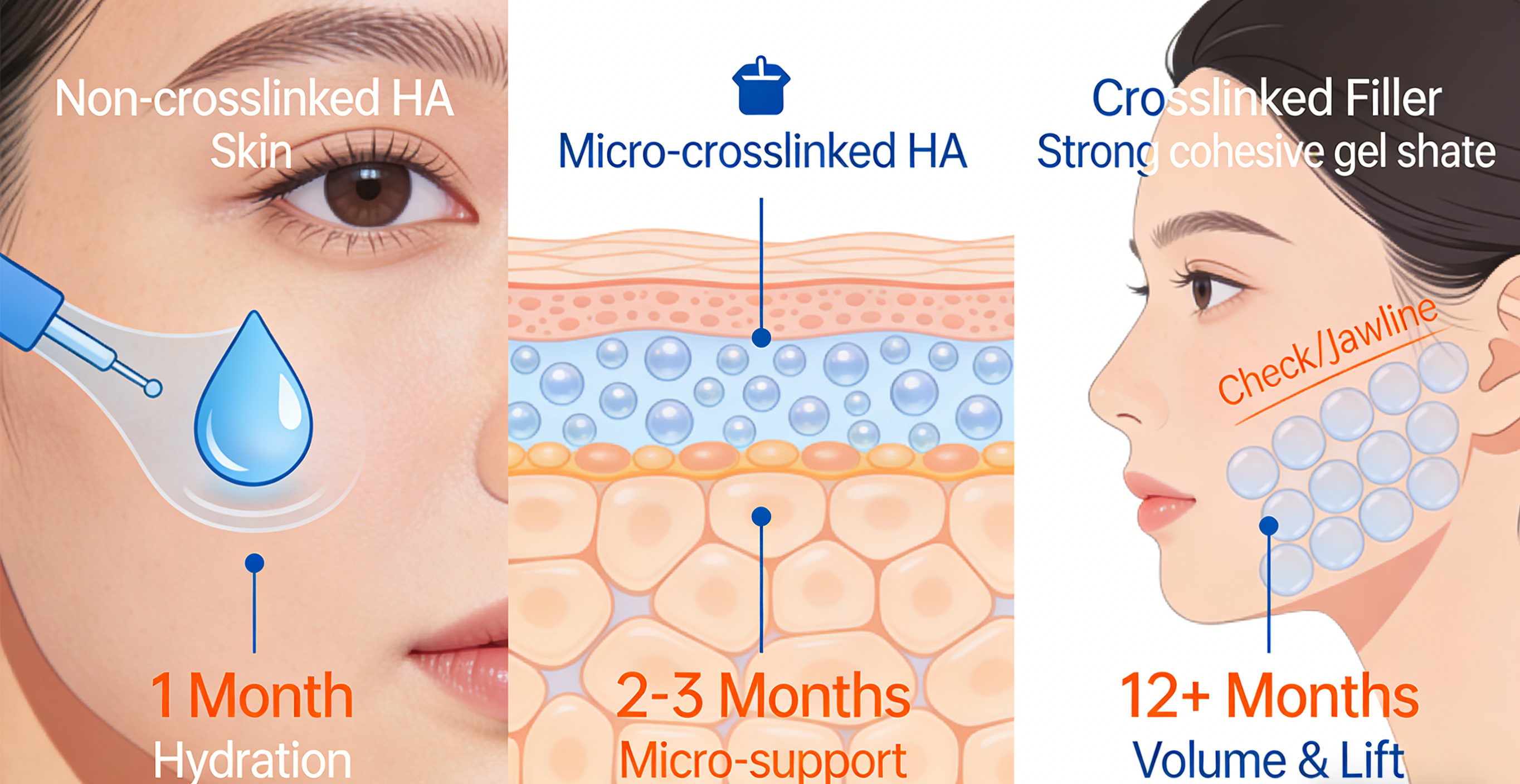 The comparative analysis reveals the core advantages of the "cross-linking" technology