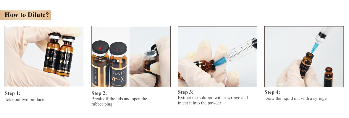 Operation steps of AOMA Fat-X solution