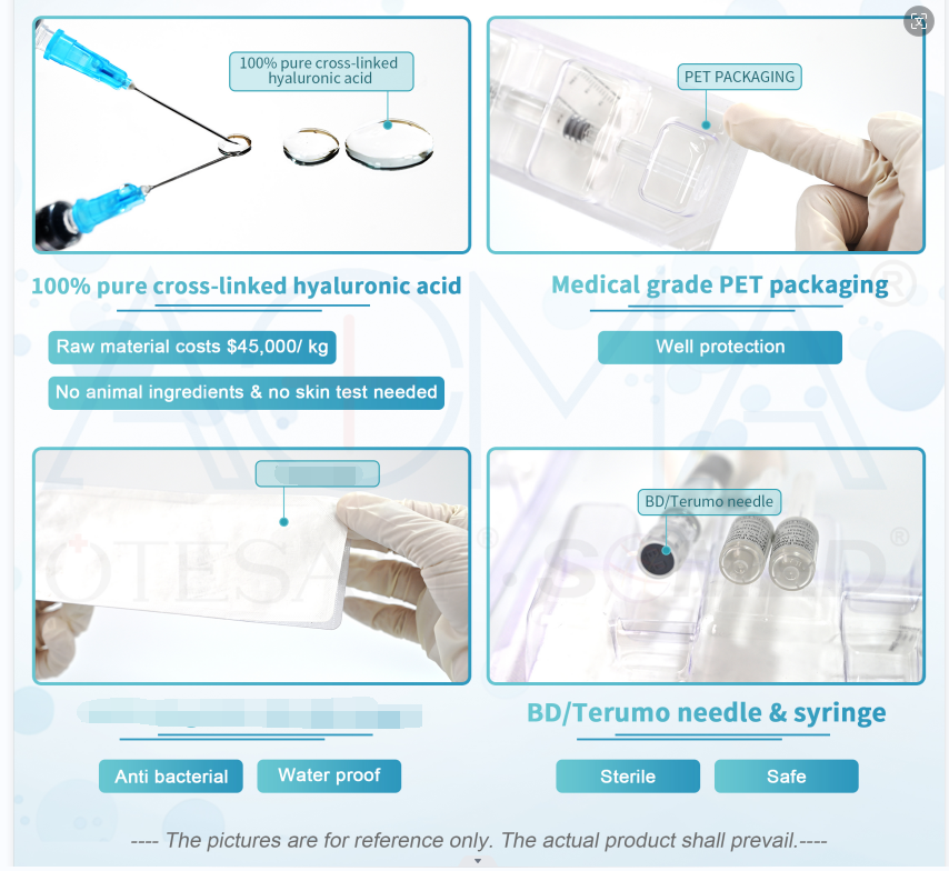 AOMA laboratory Dermal filler injection