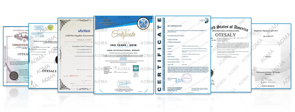 AOMA Certificate