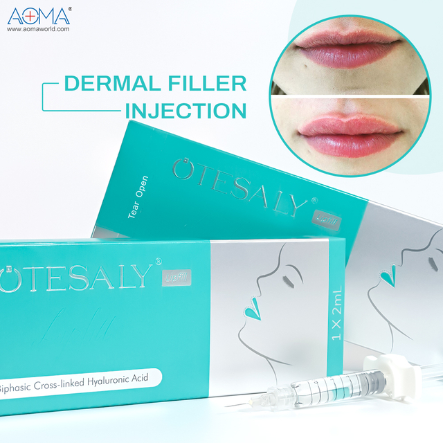 2ml Κλινικά ελεγμένο HA Lips Filler για ενίσχυση χειλιών και νεανική εμφάνιση