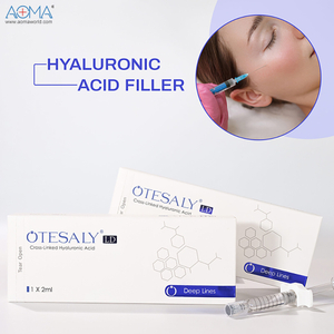 Biphasic 2ml Lidocaine Facial Filler Glabellar Frown Lines