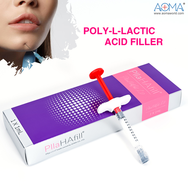 1mL PLLA Dermal Filler for Forehead Lines Reduction & Long-Lasting Smoothing